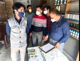 Director Law Enforcement J&K launches valley wide inspection drive