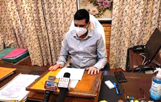 Recovery rate touches 95%, Positivity rate down enormously: DC Budgam