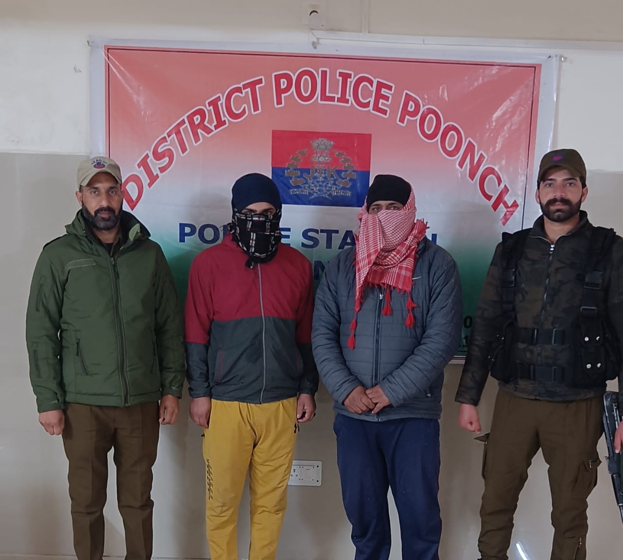 Father and Son duo arrested by Poonch Police
