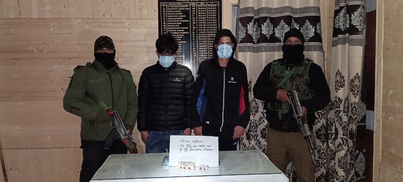 Police arrests 02 drug peddlers in Shopian, contraband substance recovered