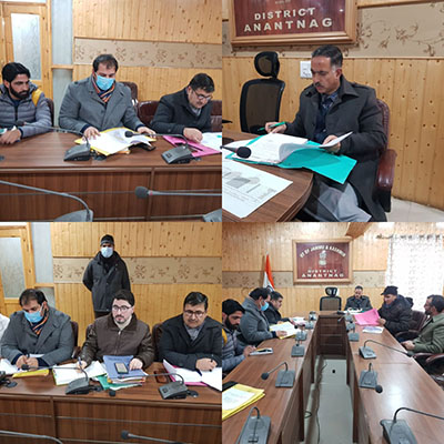 ADC Anantnag chairs FRA meeting