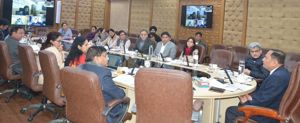 Review of the Skill Plan for Youth Identified Under B2V4 in J&K by Advisor Bhatnagar
