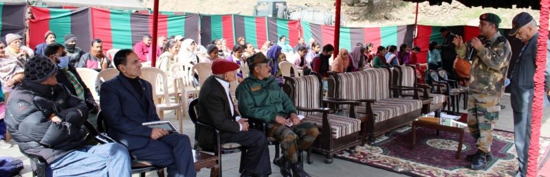 Army organises "Ex-Servicemen Meet" at Bhandarkut Kishtwar