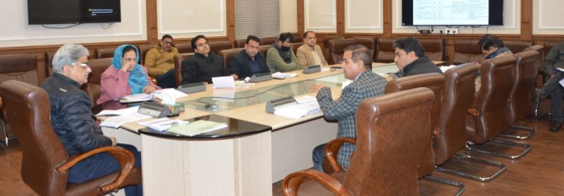 Dulloo reviews CAPEX, CSS, NABARD, Deliverables of J&K Horticulture sector