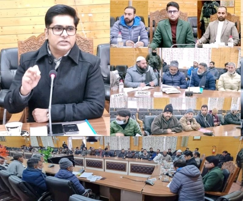 DC B'pora presides over public outreach programme at Sumbal; listens to public issues