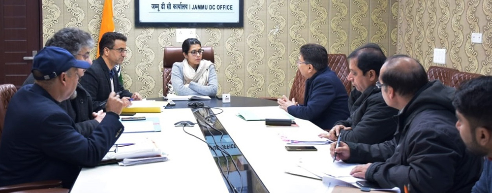 DC Jammu reviews implementation of Jal Jeevan Mission