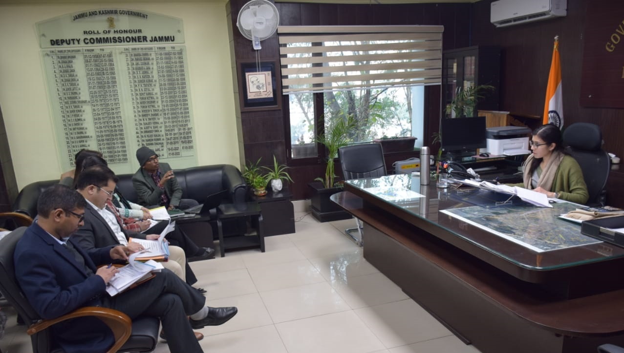 DC Jammu reviews implementation of National Clean Air Programme