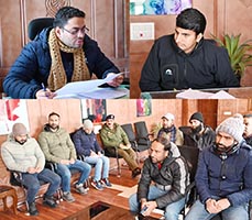 DC Shopian chairs District Telecom Committee meeting