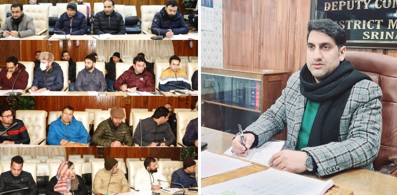 DC Srinagar reviews functioning of Revenue Department