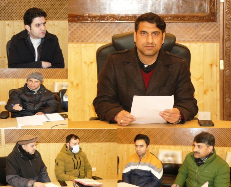 DC Srinagar chairs Establishment Committee meeting of Srinagar Development Authority (SDA)