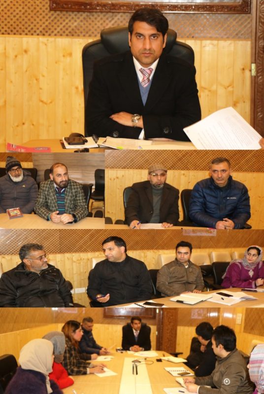 DC Srinagar preside over the District Society for the Prevention of Cruelty to Animals meeting (SPCA)