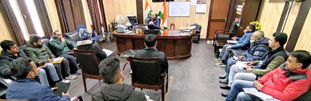 DPEO Ramban reviews progress on Panchayat Electoral Roll Revision -2023