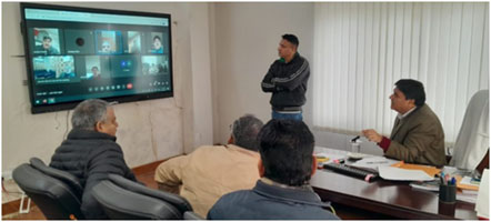 Director Fisheries reviews Fish availability during Maha Shivratri