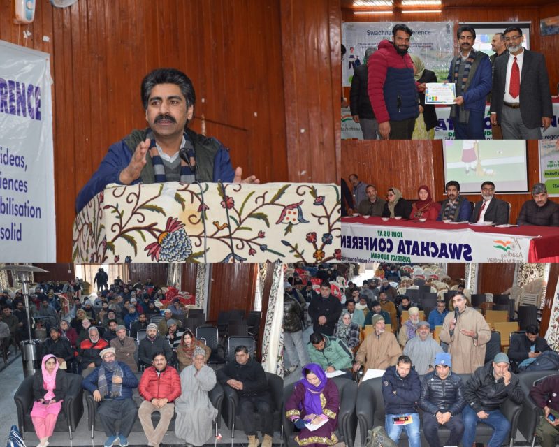 Email: ddiprs@gmail.com Distt Admin B'gam organises Swachhta Conference at Sheikh ul Aalam Hall