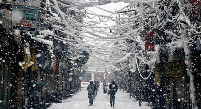 Snowfall Hits Power Supply, Most Lines Restored