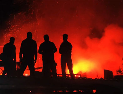 7 Cattle Charred Alive, Residential House Damaged in Separate Fire Mishaps in Kupwara