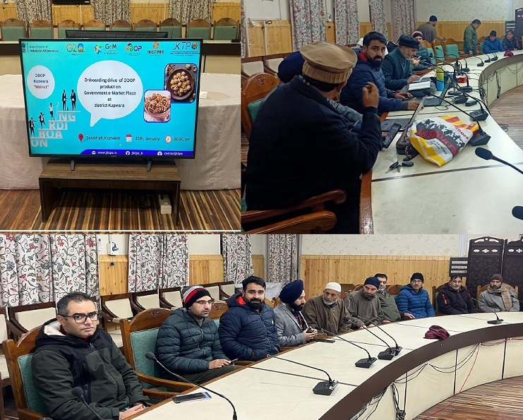 GeM onboarding for Walnut (ODOP) by JKTPO concluded at Kupwara