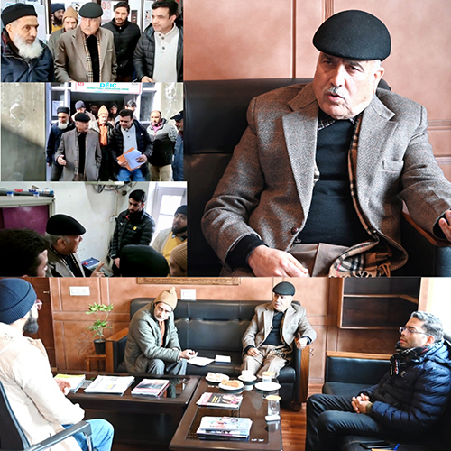 Hasnain Masoodi visits Shopian; discusses Action Plan against Drug Abuse
