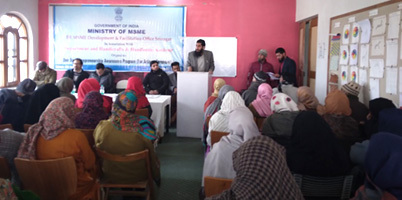 MSME organized Entrepreneurship awareness programme for Artisans