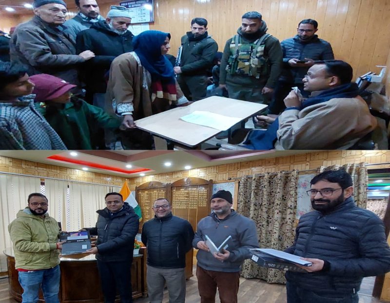 Dupty Commissioner Kupwara listens public delegations,Asks officers to play proactive role in resolving public grievances.