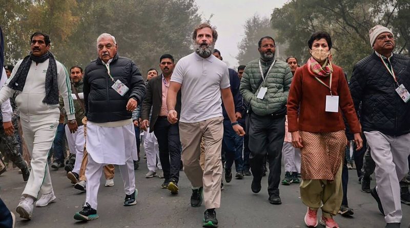 Bharat Jodo Yatra reaches Haryana's Karnal