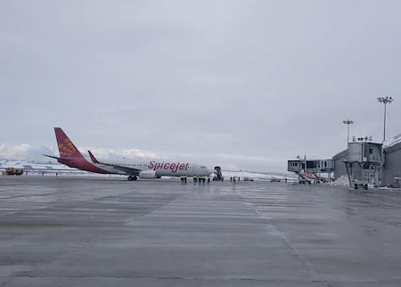 Flight Operations Resume at Srinagar International Airport Rehan Qayoom Mir