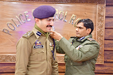 ADGP Kashmir Wishes Good Luck to Newly Joined Officers