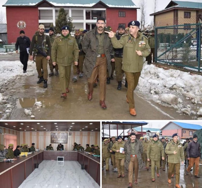 DIG SKR Anantnag visits district Pulwama