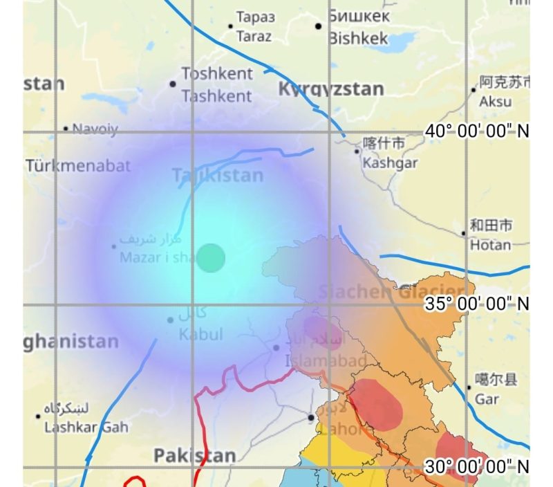 Earthquake of 5.8 Magnitude Strikes J&K