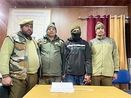 One Drug Peddler Arrested By Poonch Police At Saiklu Mandi
