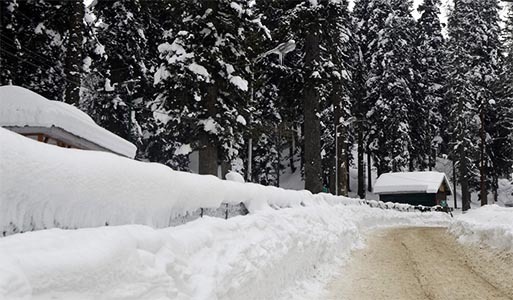 Kashmir, parts of Jammu receive fresh snowfall Mercury Rises At Most Places, Gulmarg Coldest In J&K At Minus 7.6°C