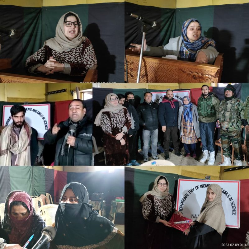 International day of Women's and Girls in Science was celebrated in (Lawusa) Nowgam