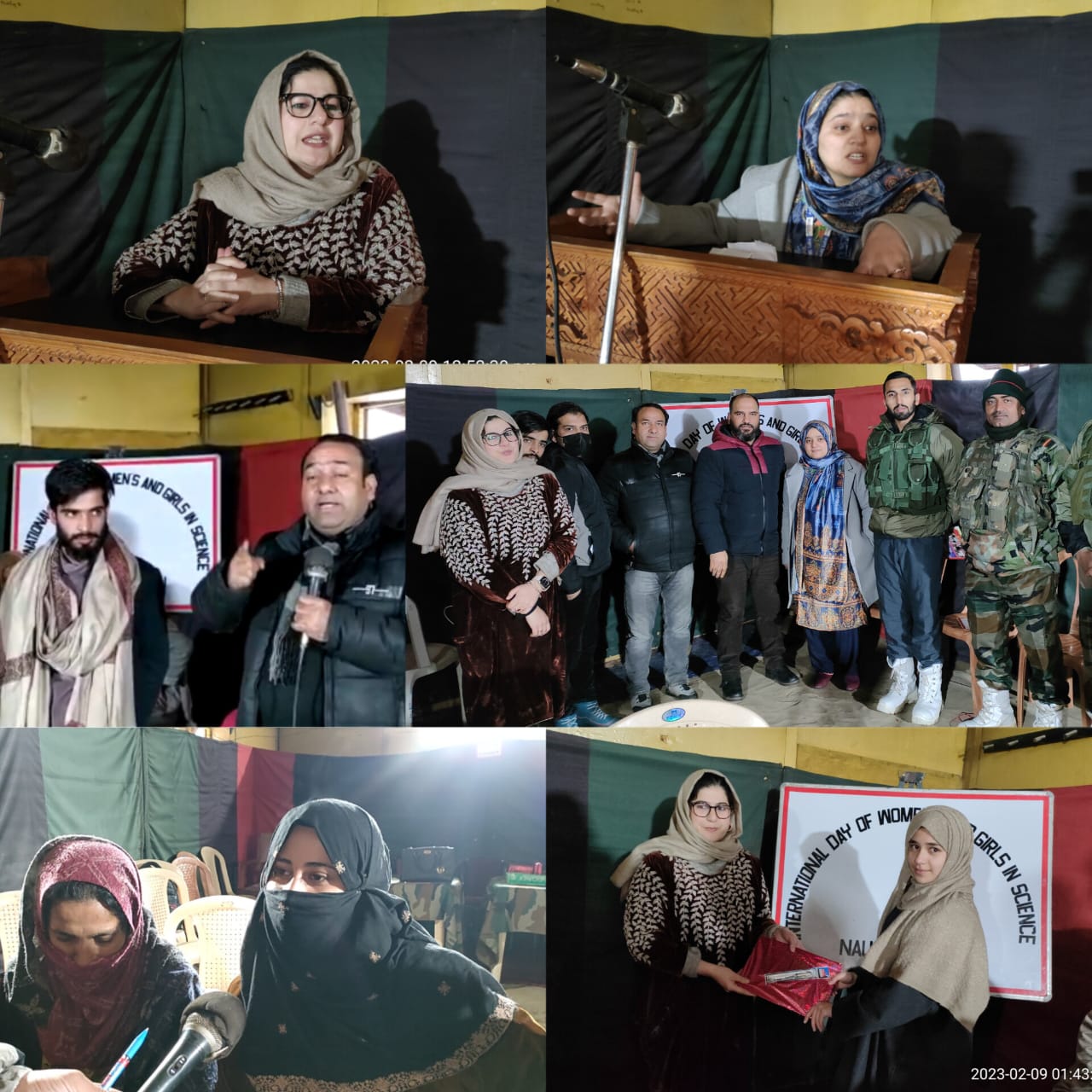 International day of Women's and Girls in Science was celebrated in (Lawusa) Nowgam