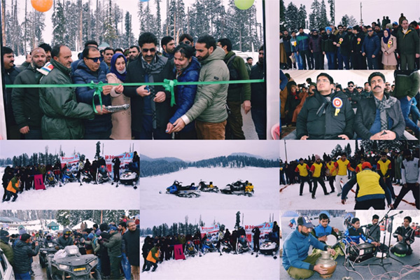 Novel Snow Festival Cum Rozgar Mela held at famous tourist destination Doodpathri