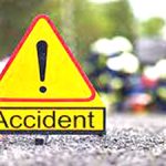 Accident in Mirhama Area of Kulgam, Motorcyclist Injured