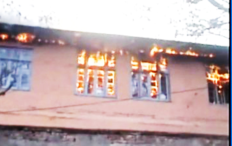 House, school damaged in Anantnag blazer