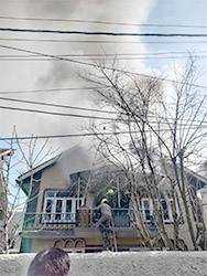 Fire Breaks Out In Srinagar Locality