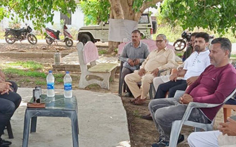 Extensive Tour of Border Areas by Chief Agriculture Officer ,Kathua and Sub Divisional Agriculture Officer, Hiranagar.