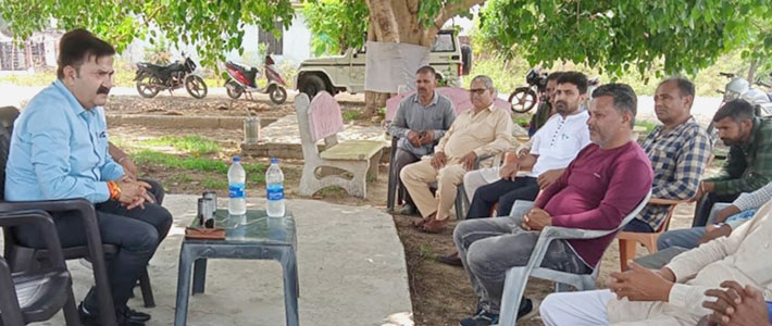 Extensive Tour of Border Areas by Chief Agriculture Officer ,Kathua and Sub Divisional Agriculture Officer, Hiranagar.