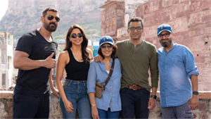 John Abraham and Sharvari commence shooting Nikkhil Advani's Vedaa