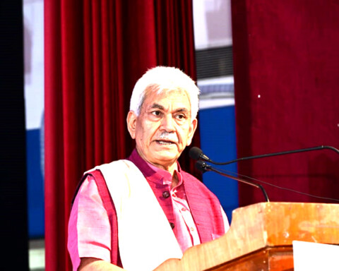 Lt Governor addresses Harmony Cultural Foundation's function at Srinagar