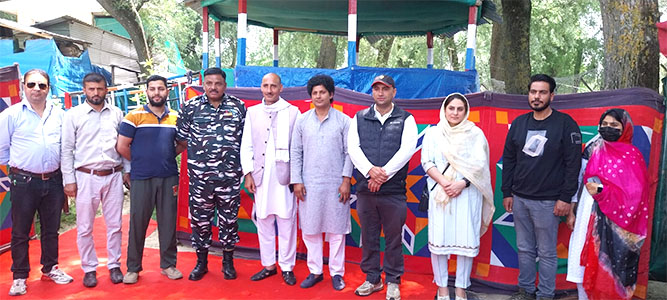 177BN CRPF organising free medical camps in Ningli Bala area of Sopore.