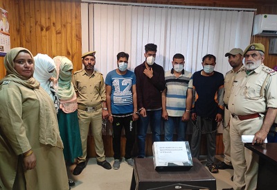 Baramulla Police busted Prostitution Racket in Town Baramulla