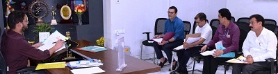 DEO reviews Summary Revision of Municipal Electoral Rolls in Udhampur