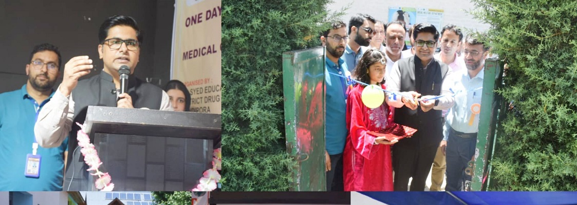 DC B'pora presides over Career Counselling Cum Drug De-addiction program at GHSS Bandipora.