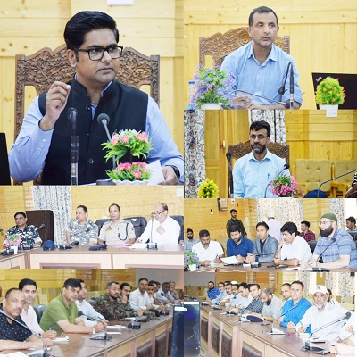 DC Bandipora reviews preparations for Independence Day- 2023 Celebrations.
