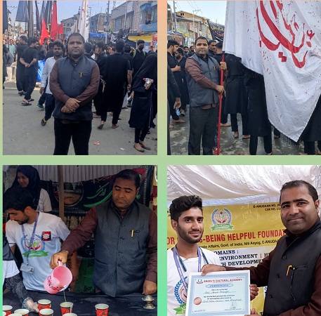 President of ACA & SKLCWS Mr.Tariq Ahmad Shera visited Alamgari Bazar, participated in procession, social work
