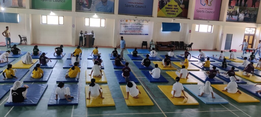 4th district Anantnag yogasana sports championship 2023-2024 concluded.