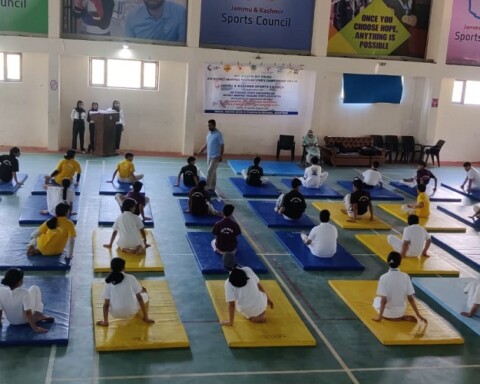 4th district Anantnag yogasana sports championship 2023-2024 concluded.