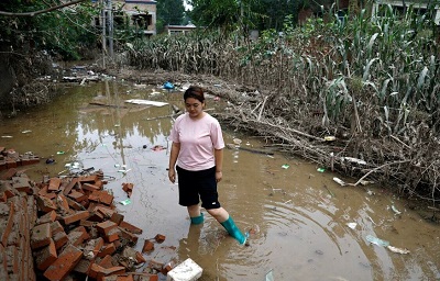 Two dead, 16 missing in north China mudslide: state media
